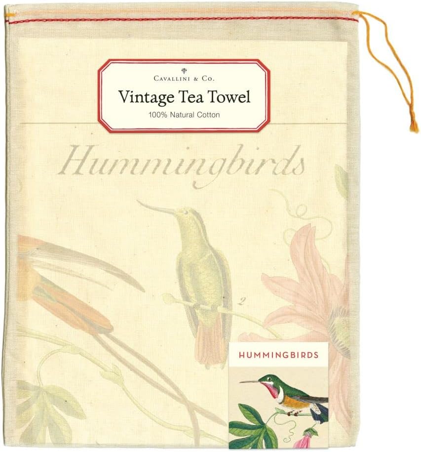 Cavallini Tea Towel Kolibris