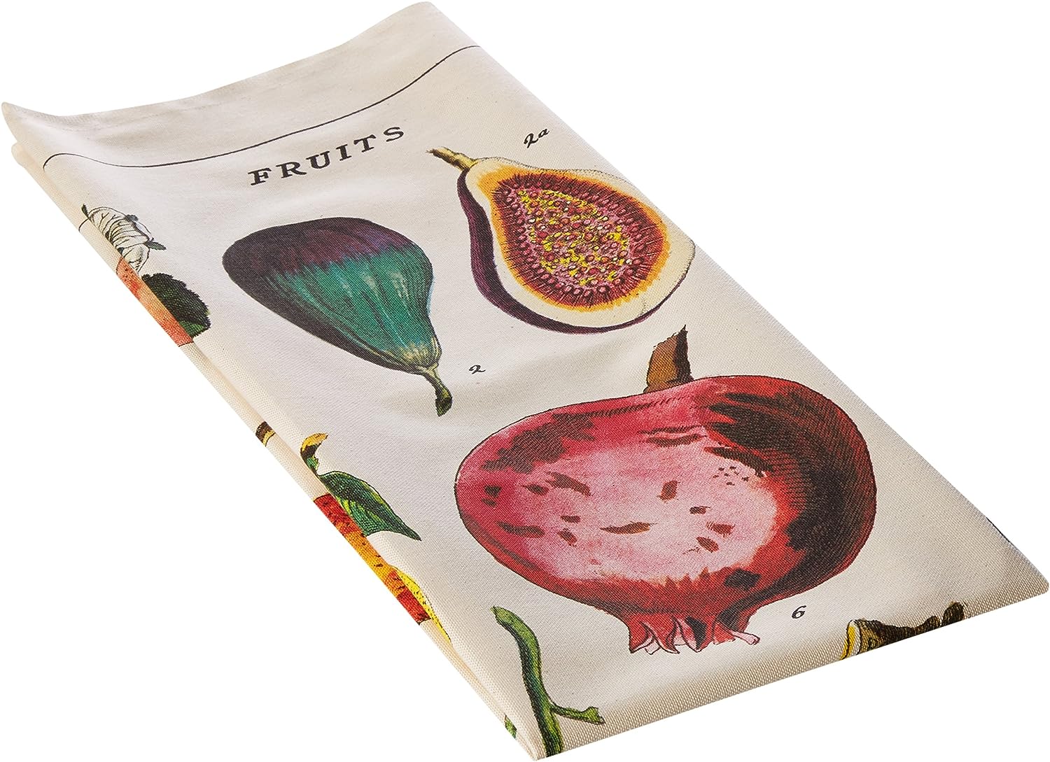 Cavallini Tea Towel "Fruits"