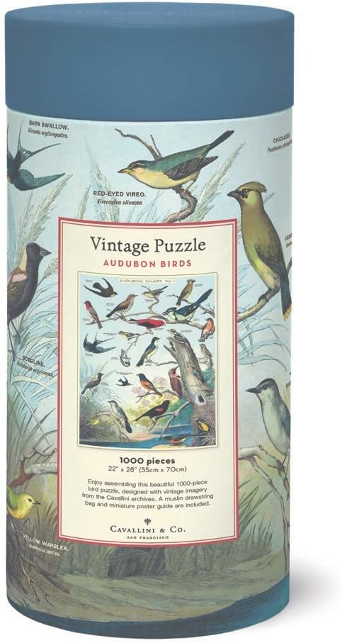 Cavallini Vintage Puzzle "Birds"